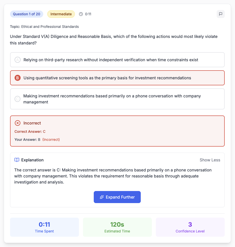 Interactive Practice Engine